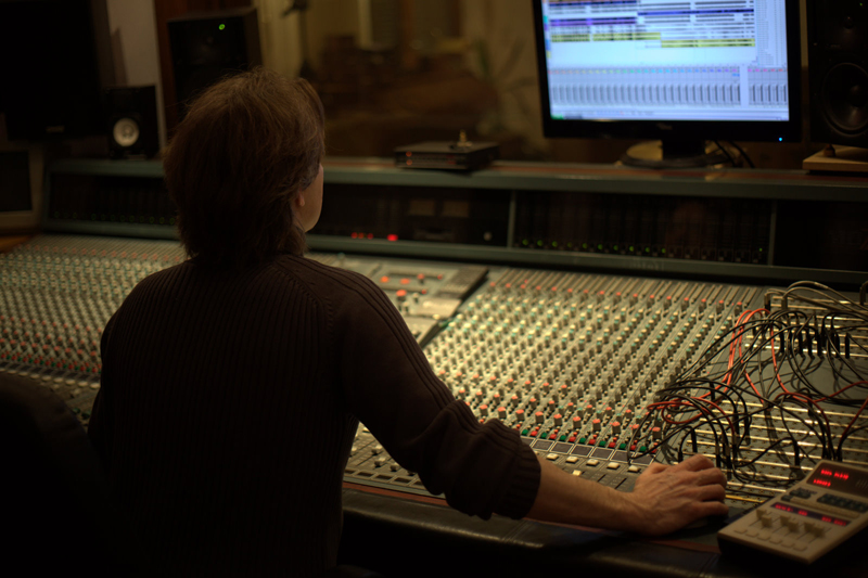 Wolfgang Brammertz at Fox Music Studios